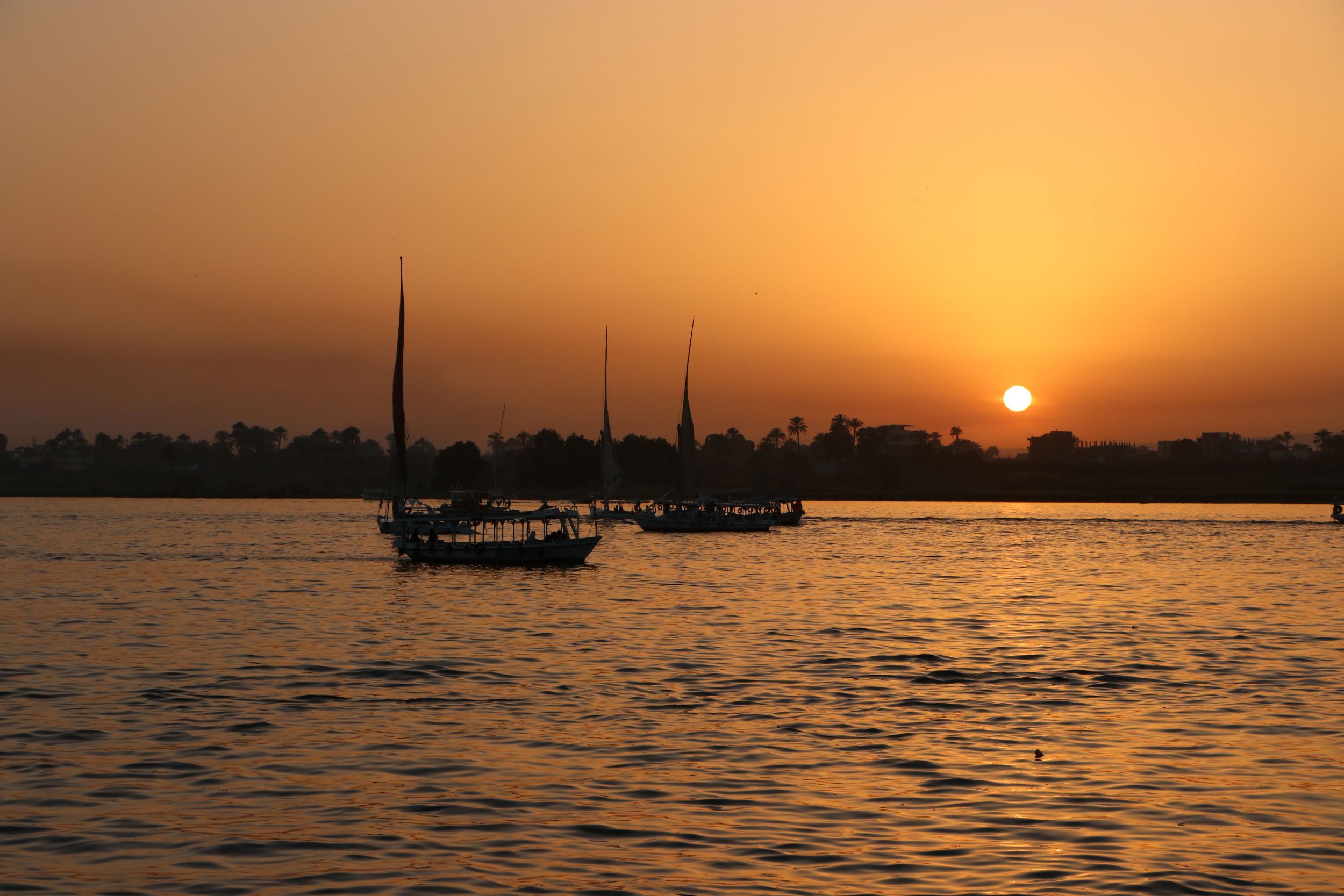 Sunset on the Nile